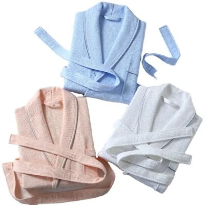 Hotel Cotton Waffle Bherrobe